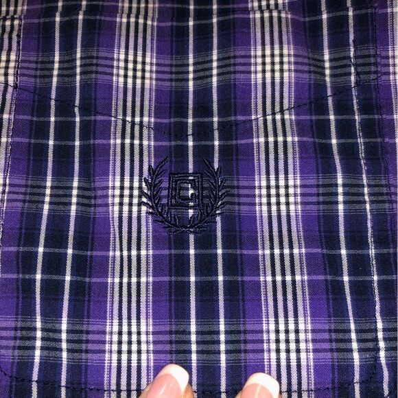 Chaps Dress Bottom Down Shirt - Picture 9 of 13